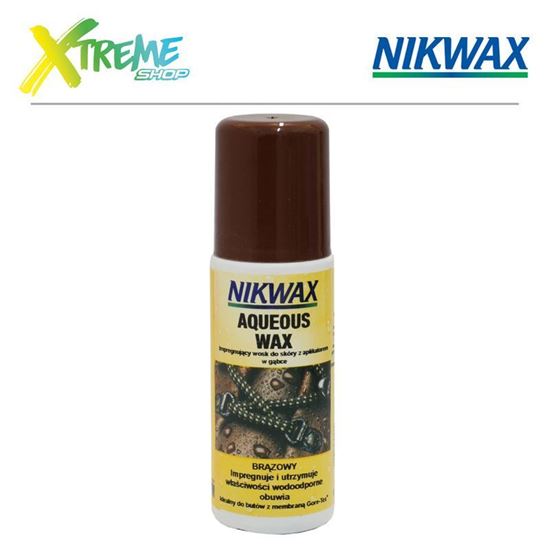Obrazek Wosk impregnujący Nikwax AQUEOUS WAX - 125ml (brązowy)