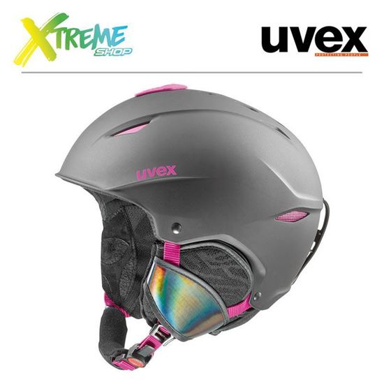 Kask UVEX PRIMO Black Pink Mat