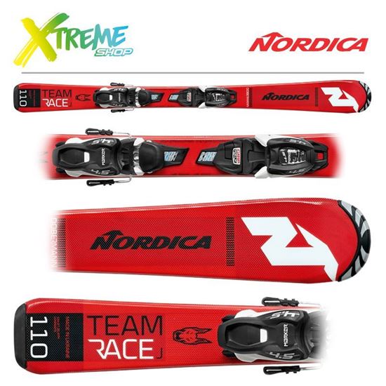 Narty Nordica TEAM J RACE FDT 2020 + Wiązania JR 7.0 FDT