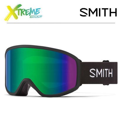 Gogle Smith REASON OTG Black - Green Sol-X Mirror (S3) M007722QJ99C5