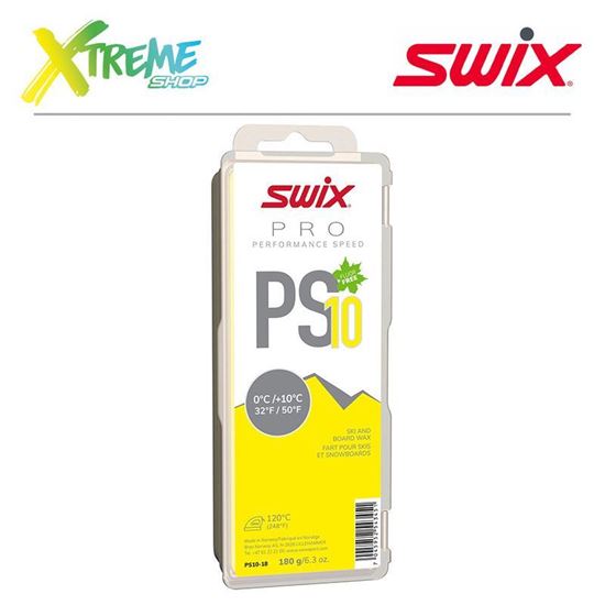 Smar treningowy Swix PS10 YELLOW - 180g od 0°C do +10°C