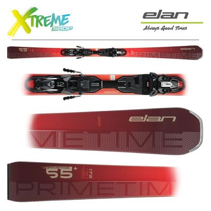 Narty Elan PRIMETIME 55+ 2024 + EMX 12.0 GW