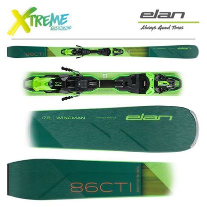 Narty Elan WINGMAN 86 CTI 2025 + EMX 12