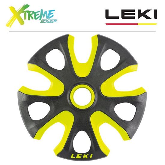 Talerzyki Leki BIG MOUNTAIN BASKET Neonyellow/Black - 95mm