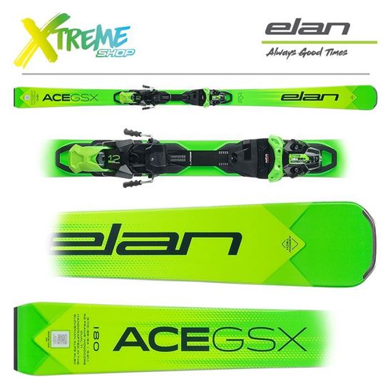 Narty Elan ACE GSX 2025 + Wiązania EMX 12.0