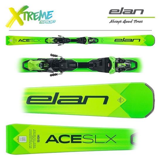 Narty Elan ACE SLX 2026 + Wiązania EMX 12