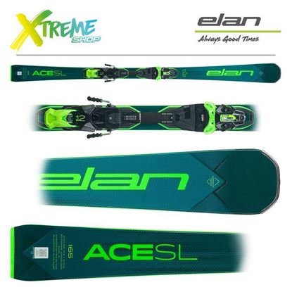 Narty Elan ACE SL 2026 + Wiązania EMX 12