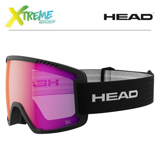 Gogle Head CONTEX PRO 5K Red/Black 394563