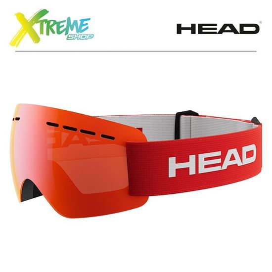 Gogle Head SOLAR FMR Red