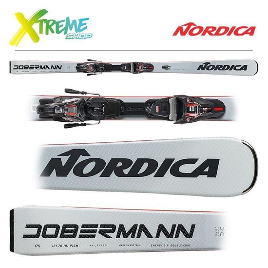 Narty Nordica DOBERMANN MULTIGARA DC FDT 2025 White + Wiązania 2