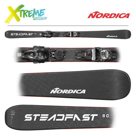 Narty Nordica STEADFAST 80 CA FDT 2025 + TP2 Compact 10