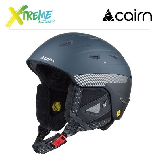 Kask Cairn MAVERICK MIPS Mat Metallic Graphite Blue 1