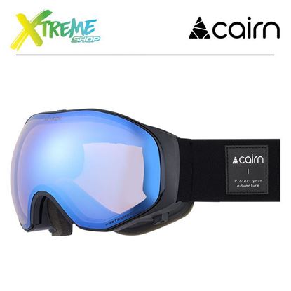 Gogle Cairn AIR VISION OTG EVOLIGHT NXT Mat Black Blue