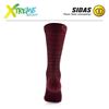 Skarpety Sidas SKI EXPERT SOCKS Burgundy 3