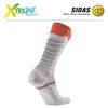 Skarpety Sidas SKI MERINO PERFORMANCE SOCKS Light Grey/Coral 4