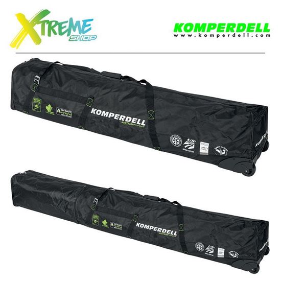 Pokrowiec na narty Komperdell NATIONALTEAM EXPANDABLE POLE & SKI BAG WITH WHEELS 220cm 1