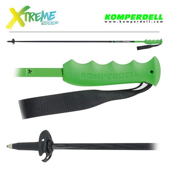 Kije narciarskie Komperdell VICTORY CARBON Bright Green