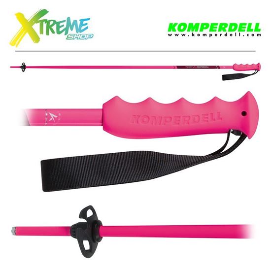 Kije narciarskie Komperdell VICTORY TI Bright Pink