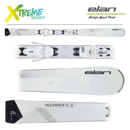 Narty Elan INSOMNIA 10 2026 White + Wiązania