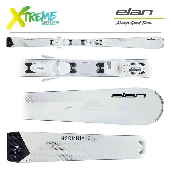 Narty Elan INSOMNIA 10 2026 White + Wiązania