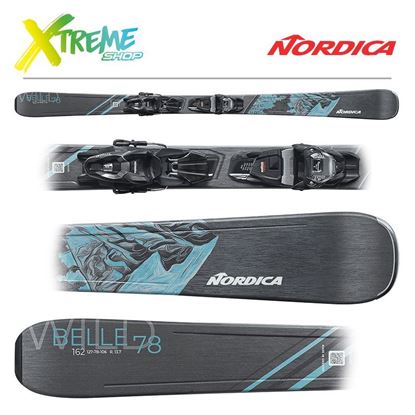 Narty Nordica WILD BELLE 78 CA 2026 + Wiązania