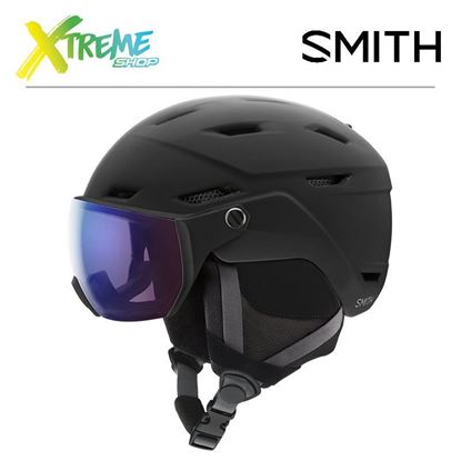 Kask Smith SURVEY Matte Black / ChromaPop Photochromic Rose Flash