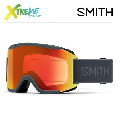 Gogle Smith SQUAD Slate - ChromaPop Pro Photochromic Red Mirror (S1-S3) M006680NT994V