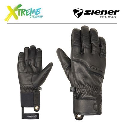 Rękawice narciarskie Ziener GISMON-Z AS PR TOUCH Black