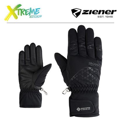 Rękawice narciarskie Ziener KLEMENTIN-Z WS LADY Black