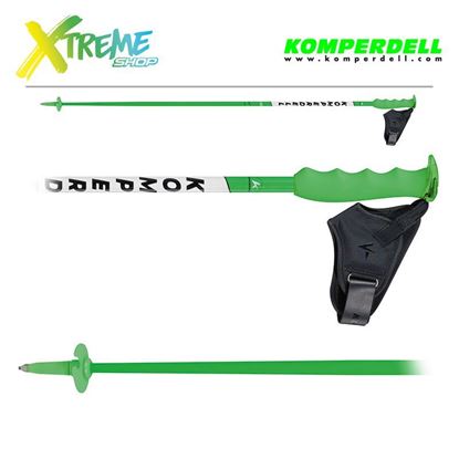 Kije narciarskie Komperdell TEAM CARBON Green