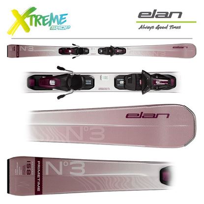 Narty Elan PRIMETIME N3 W 2026 + Wiązania EL 9.0 GW 1